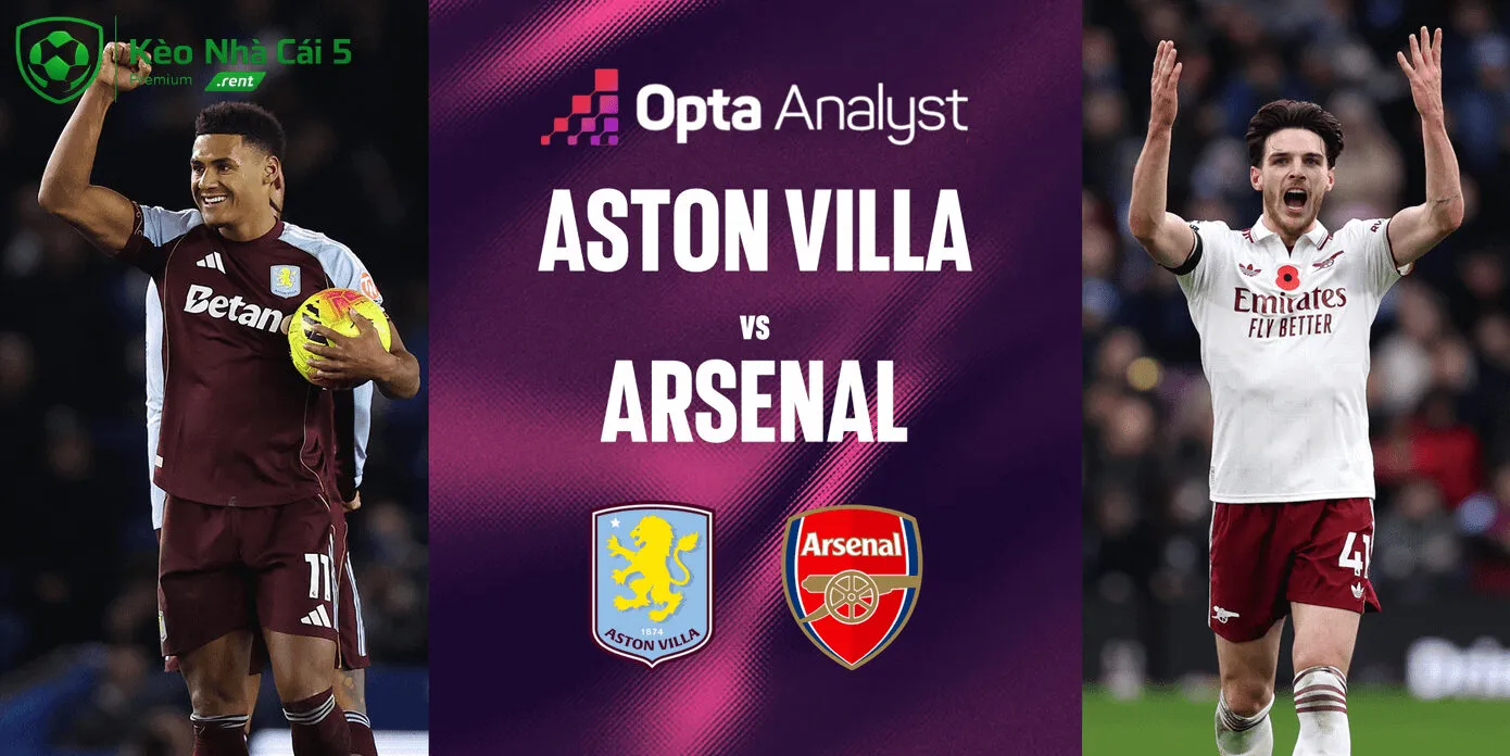 Đôi nét về trận đấu Aston Villa vs Arsenal